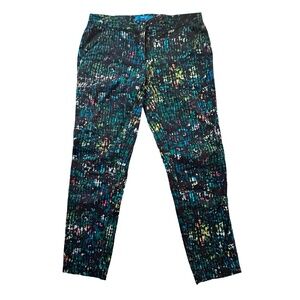 DEREK LAM for DESIGN Women’s Multicolor Cotton Trouser Pants Size 2